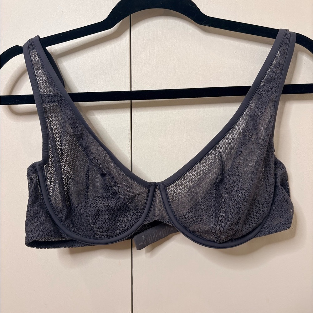 ThirdLove Charcoal Sheer Underwire Bra